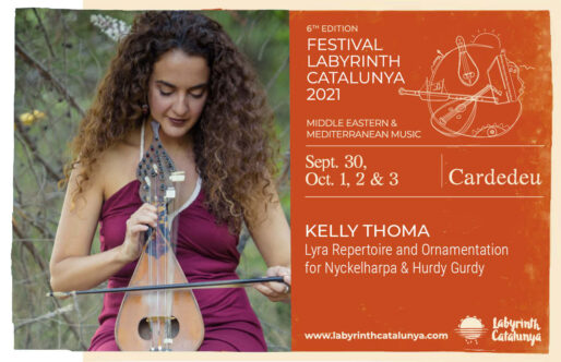 Kelly Thoma Lyra repertoire and ornamentation for Nyckelharpa and Hurdy Gurdy 30/09-03/10/2021