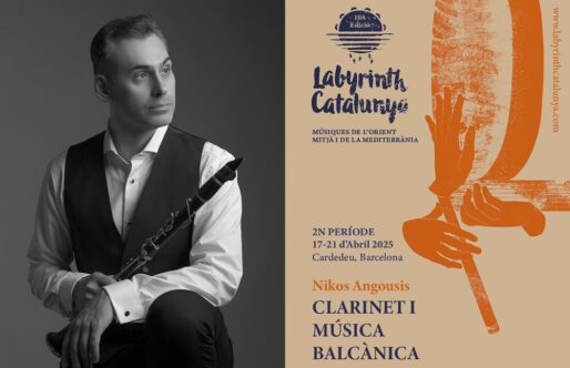 Nikos Angousis: Clarinete y Música Balcánica (abierto a todos los instrumentos)