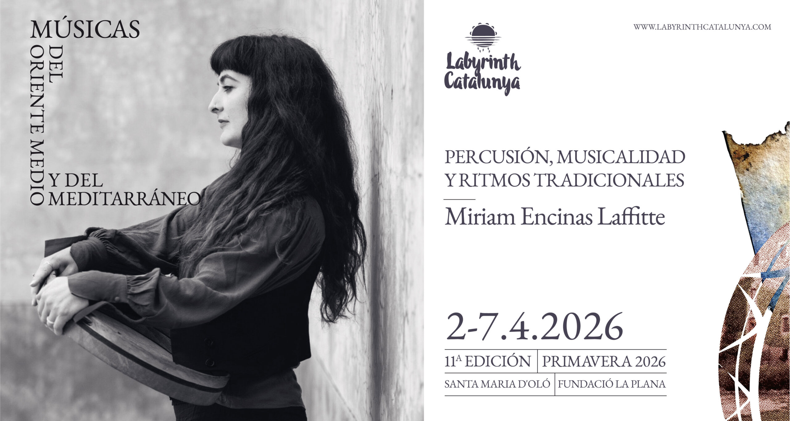Miriam Encinas Laffitte: Percusión, musicalidad y ritmos tradicionales